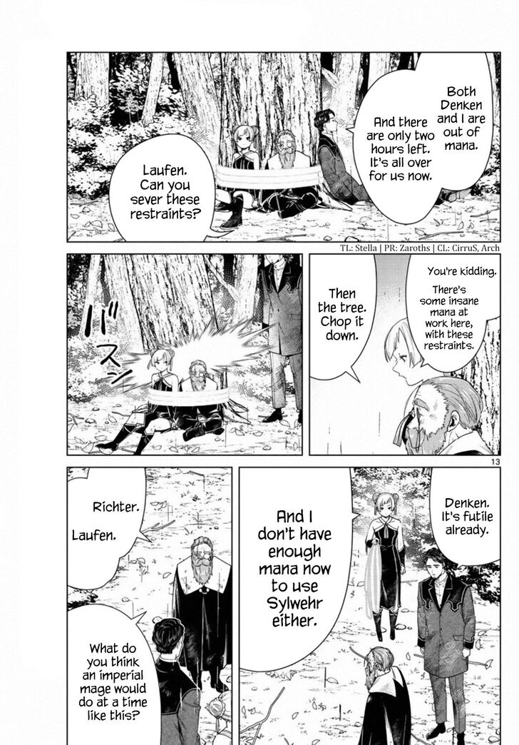 Frieren: Beyond Journey's End Manga Chapter 45 page 12 - Water-Manipulation Magic scene