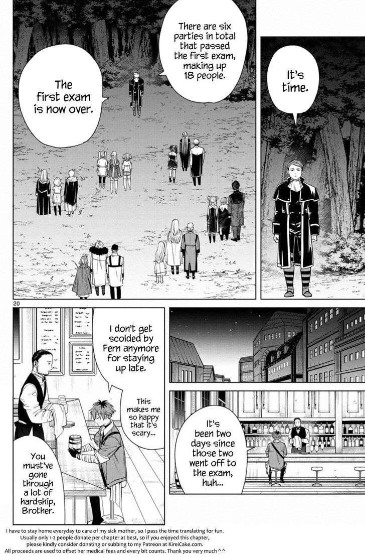 Frieren: Beyond Journey's End Manga Chapter 45 page 19 - Water-Manipulation Magic scene