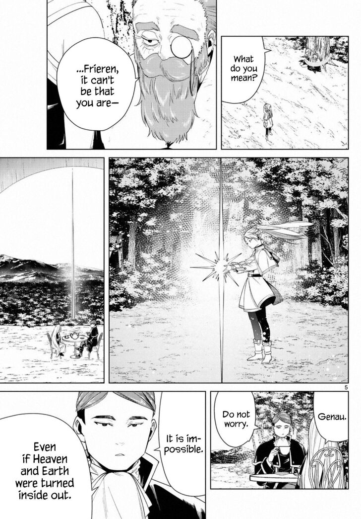 Frieren: Beyond Journey's End Manga Chapter 45 page 4 - Water-Manipulation Magic scene