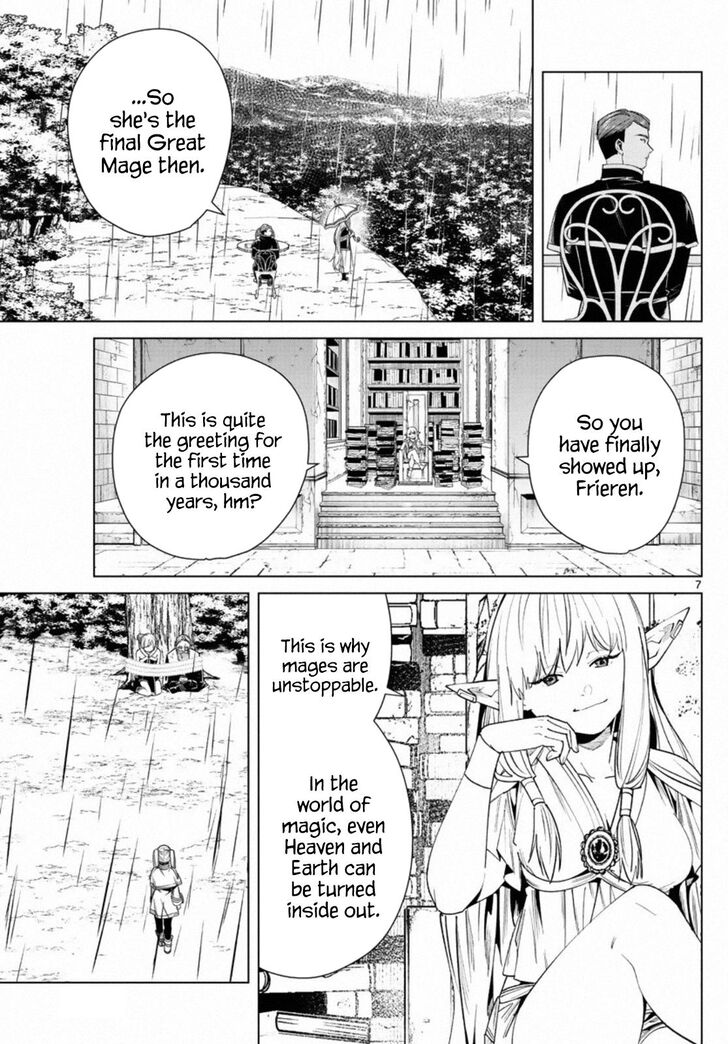 Frieren: Beyond Journey's End Manga Chapter 45 page 6 - Water-Manipulation Magic scene