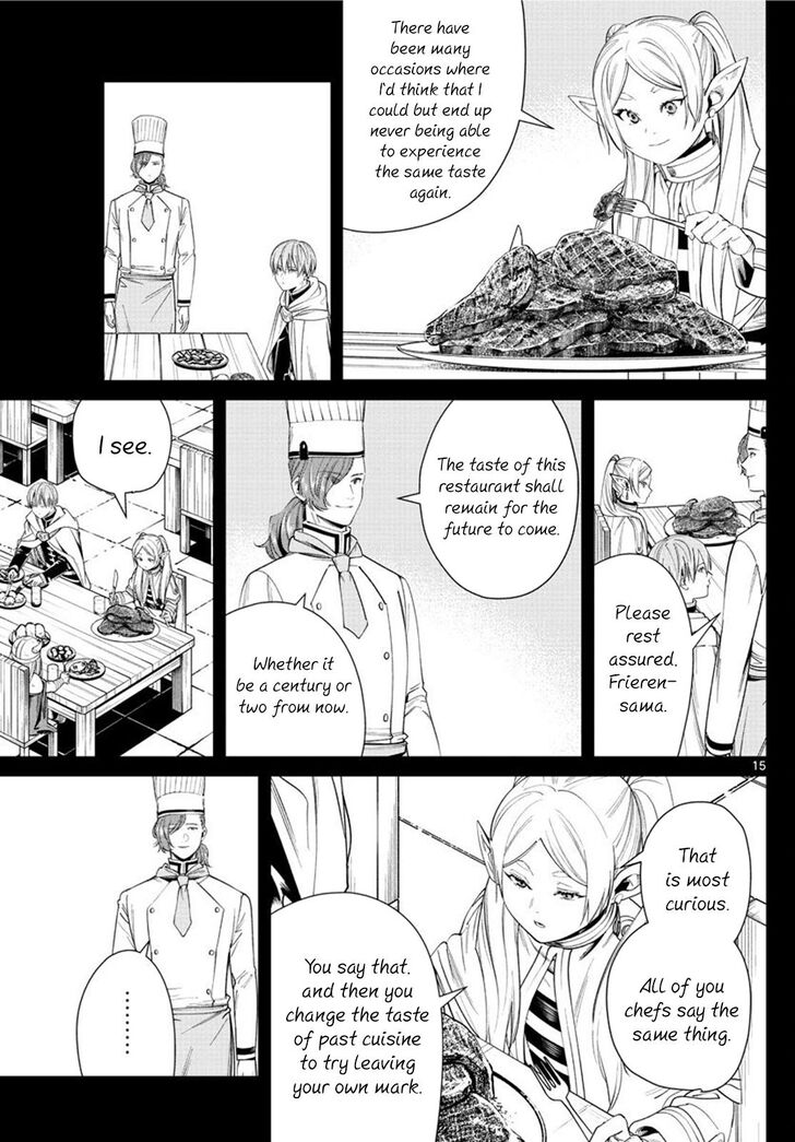 Frieren: Beyond Journey's End Manga Chapter 46 page 15 - An Even-Better Flavor scene