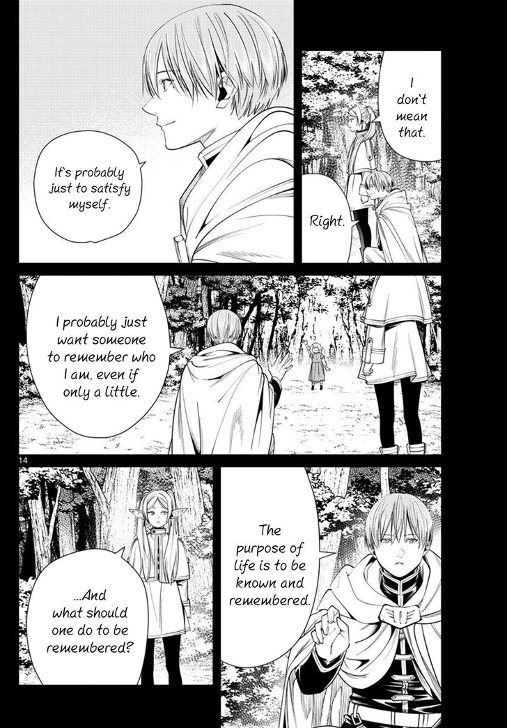 Frieren: Beyond Journey's End Manga Chapter 47 page 14 - Fern and Her Baked Sweets scene