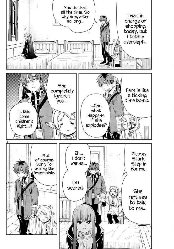 Frieren: Beyond Journey's End Manga Chapter 47 page 4 - Fern and Her Baked Sweets scene