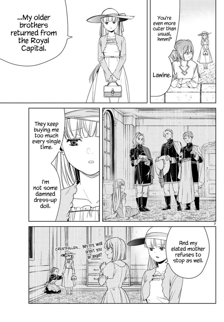Frieren: Beyond Journey's End Manga Chapter 47 page 7 - Fern and Her Baked Sweets scene