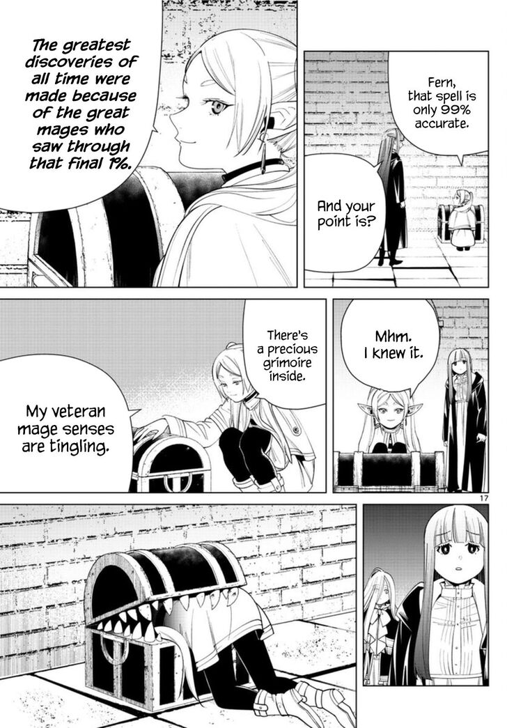 Frieren: Beyond Journey's End Manga Chapter 48 page 17 - The Ruins of the King's Tomb scene