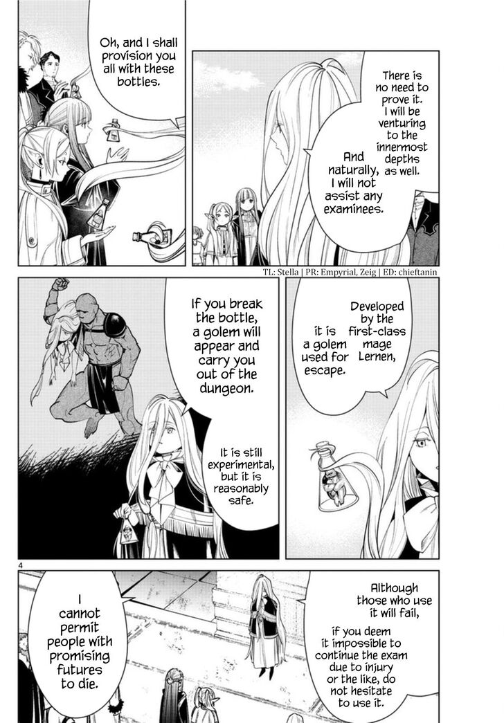 Frieren: Beyond Journey's End Manga Chapter 48 page 4 - The Ruins of the King's Tomb scene