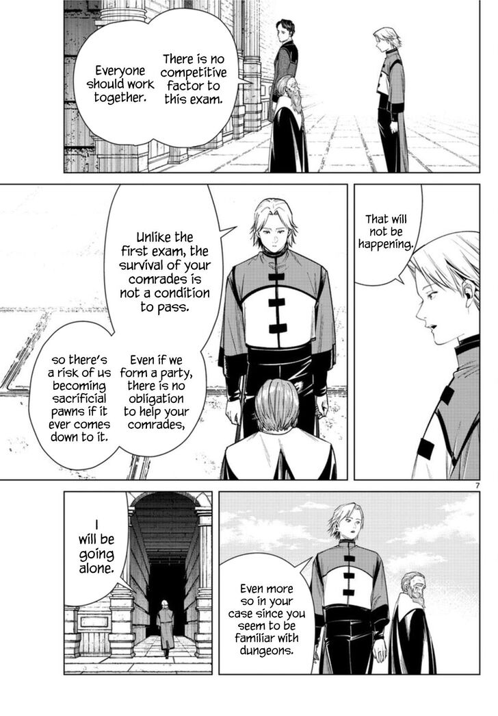 Frieren: Beyond Journey's End Manga Chapter 48 page 7 - The Ruins of the King's Tomb scene