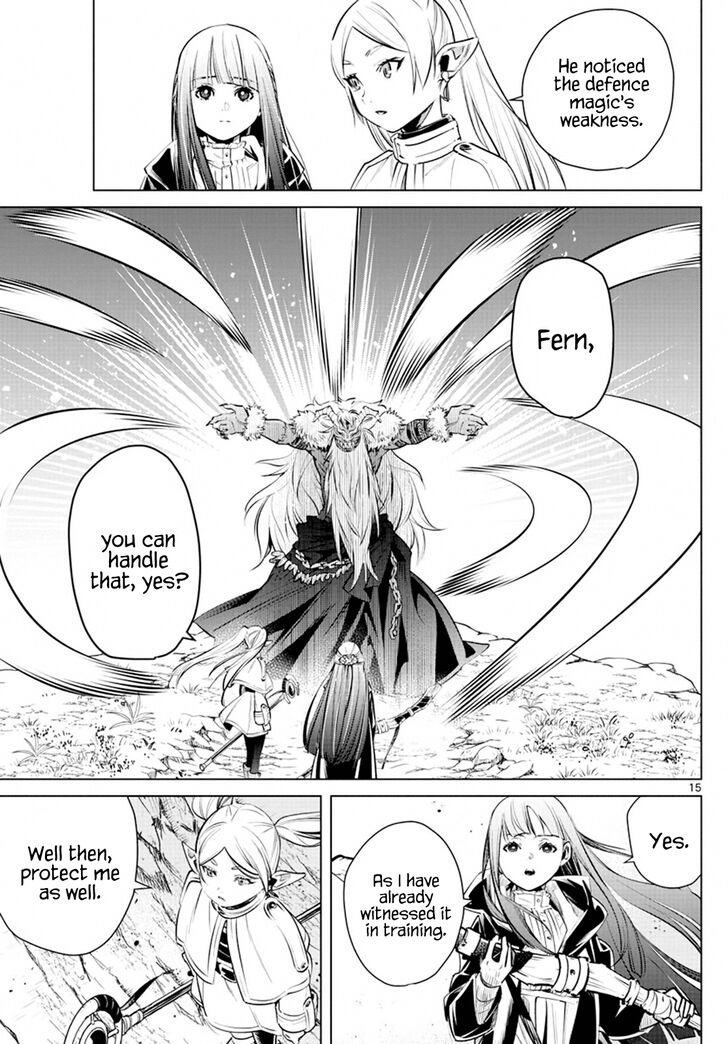 Frieren: Beyond Journey's End Manga Chapter 5 page 15 - Killing Magic scene