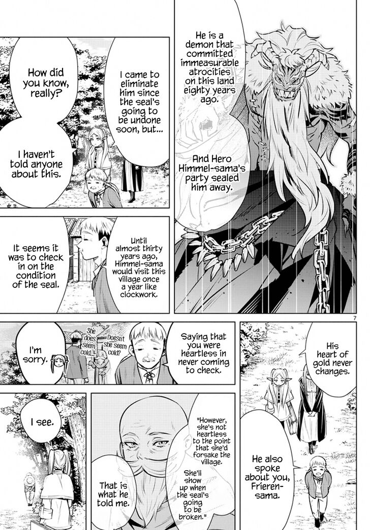 Frieren: Beyond Journey's End Manga Chapter 5 page 7 - Killing Magic scene