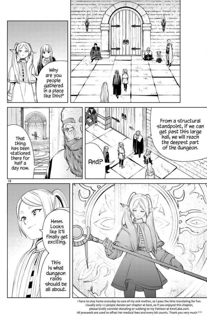 Frieren: Beyond Journey's End Manga Chapter 50 page 18 - Spiegel—A Water-Mirror Demon scene