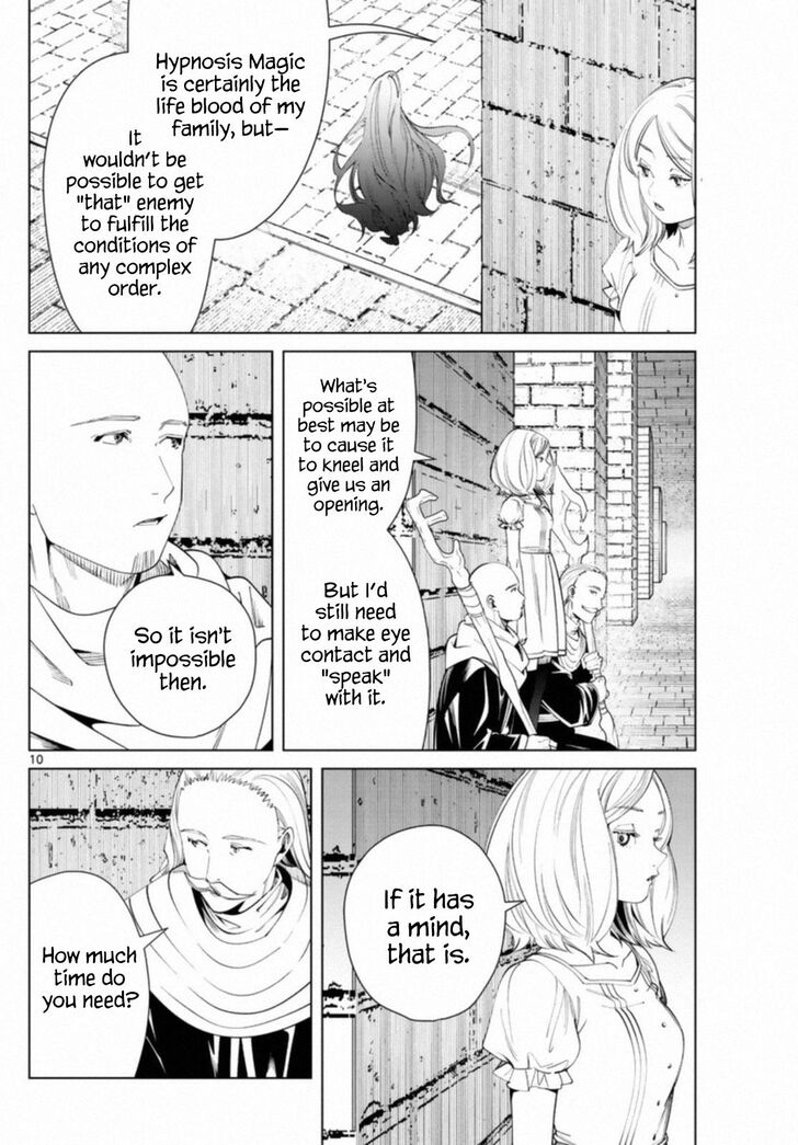 Frieren: Beyond Journey's End Manga Chapter 51 page 10 - Dungeon Battle scene