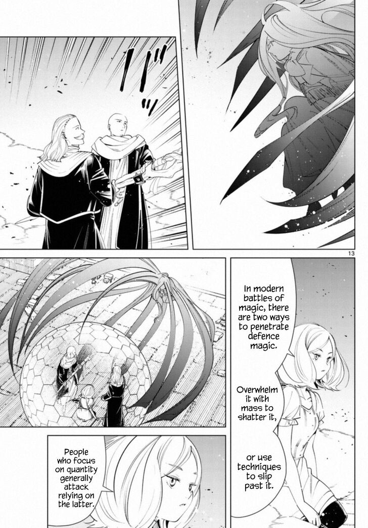 Frieren: Beyond Journey's End Manga Chapter 51 page 13 - Dungeon Battle scene