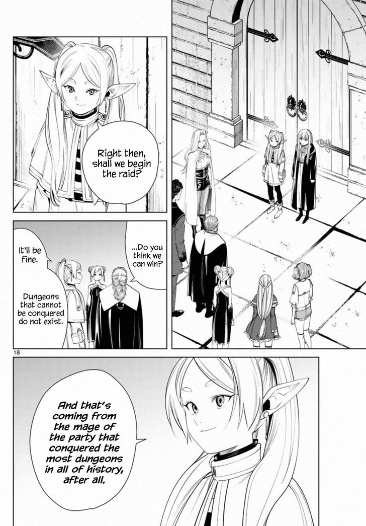 Frieren: Beyond Journey's End Manga Chapter 52 page 18 - Strategy Meeting scene