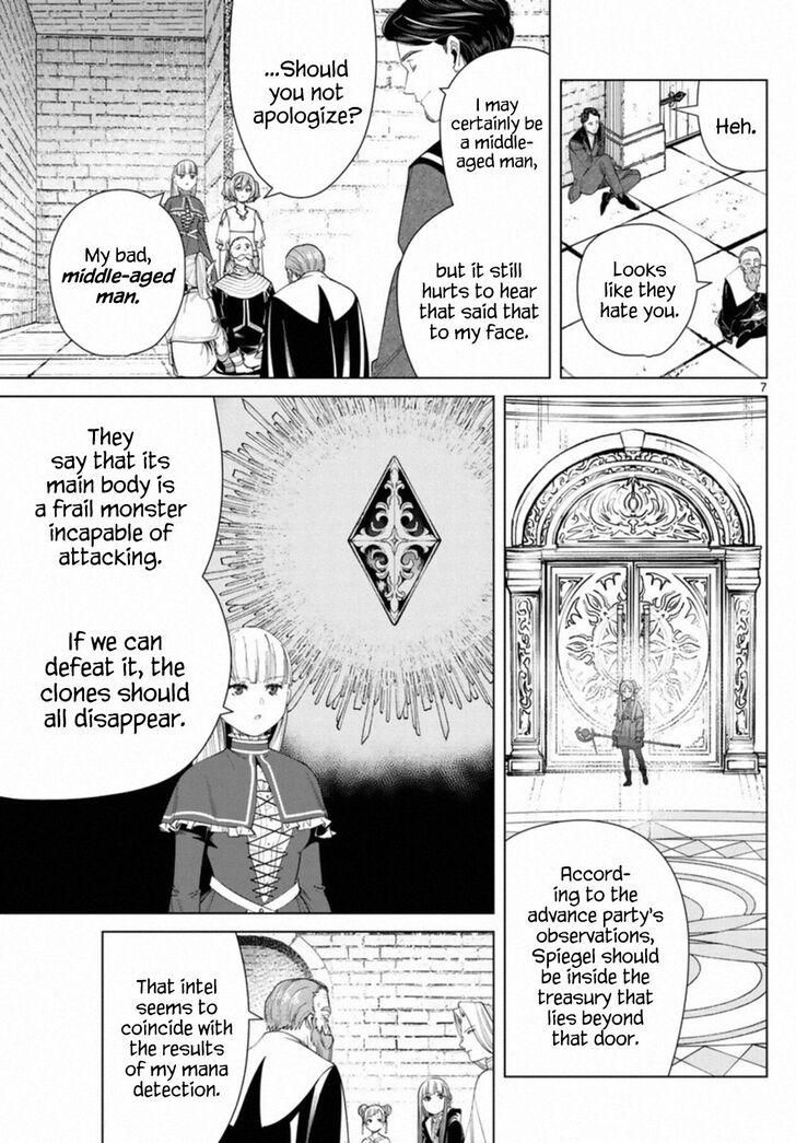 Frieren: Beyond Journey's End Manga Chapter 52 page 7 - Strategy Meeting scene
