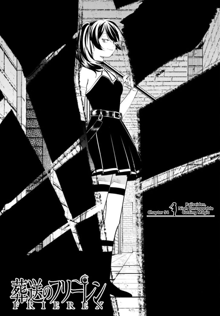 Frieren: Beyond Journey's End Manga Chapter 54 page 1 - A Spell that Slashes Almost Anything scene