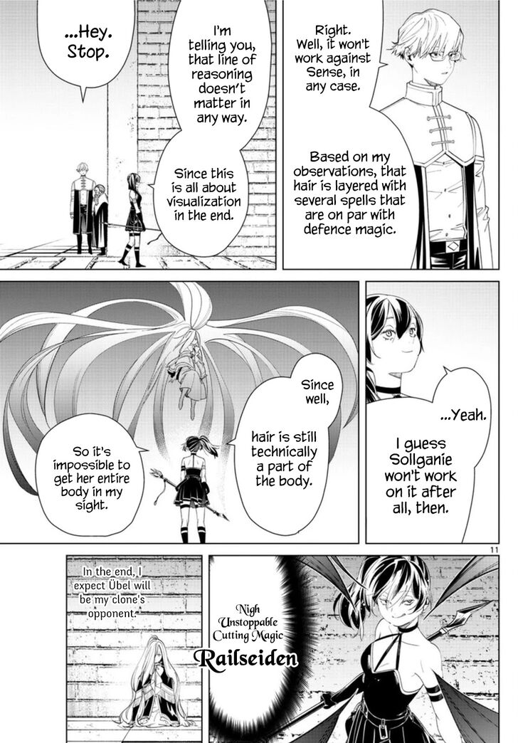 Frieren: Beyond Journey's End Manga Chapter 54 page 11 - A Spell that Slashes Almost Anything scene