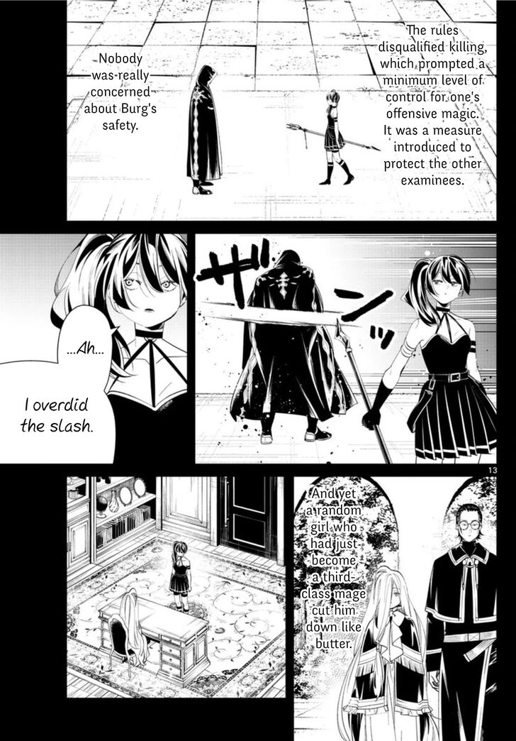 Frieren: Beyond Journey's End Manga Chapter 54 page 13 - A Spell that Slashes Almost Anything scene