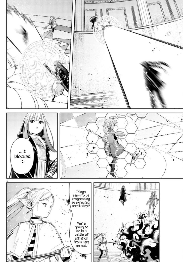 Frieren: Beyond Journey's End Manga Chapter 54 page 2 - A Spell that Slashes Almost Anything scene
