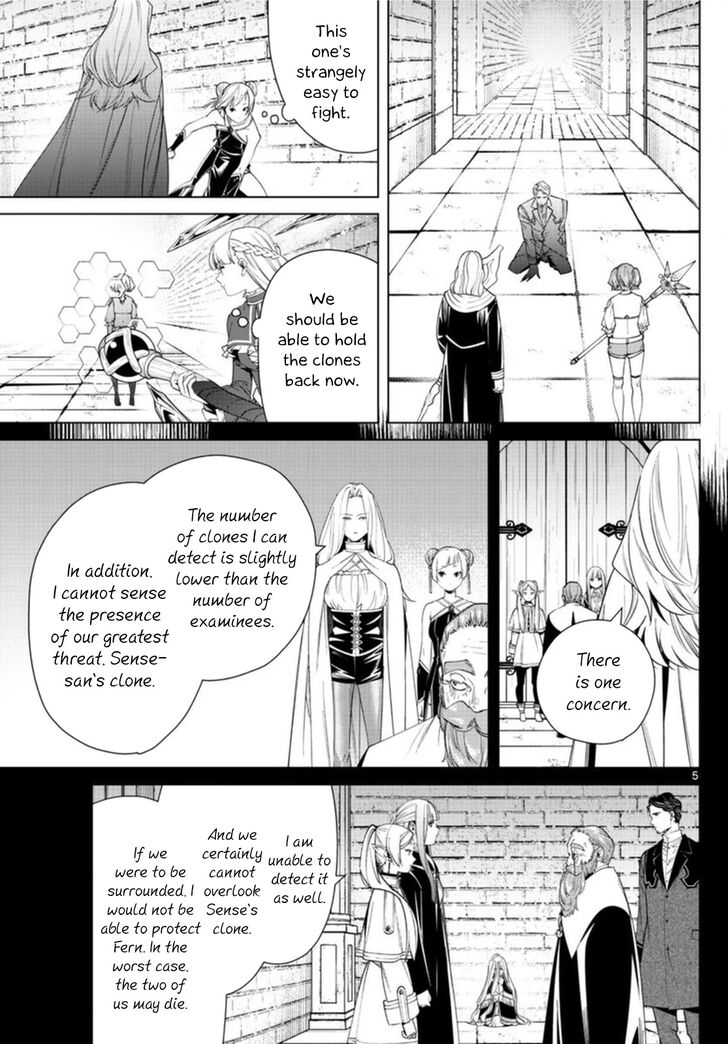 Frieren: Beyond Journey's End Manga Chapter 54 page 5 - A Spell that Slashes Almost Anything scene