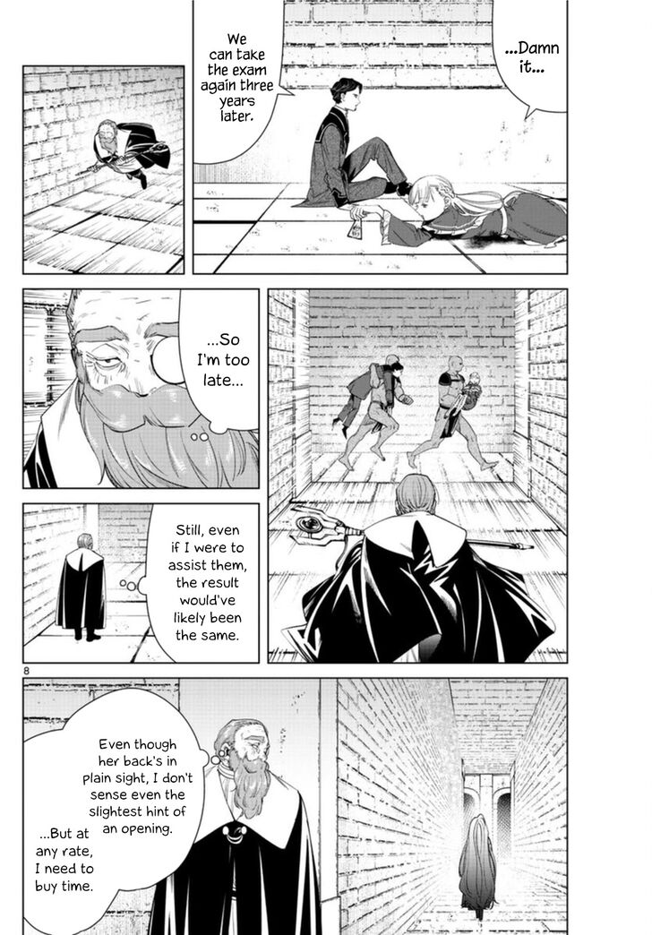 Frieren: Beyond Journey's End Manga Chapter 54 page 8 - A Spell that Slashes Almost Anything scene