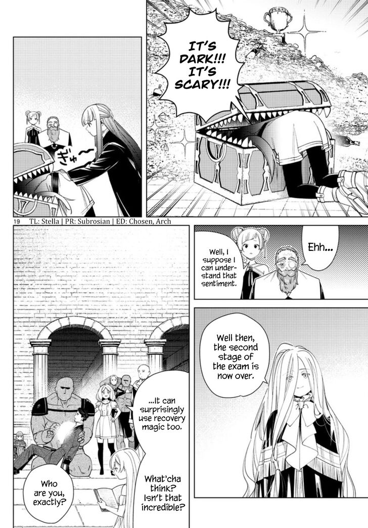 Frieren: Beyond Journey's End Manga Chapter 55 page 18 - The Second Exam Ends scene