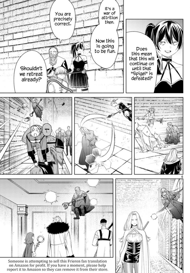 Frieren: Beyond Journey's End Manga Chapter 55 page 5 - The Second Exam Ends scene