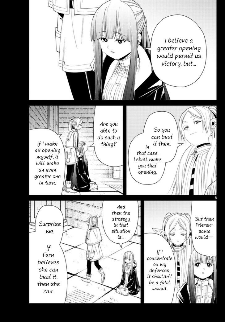 Frieren: Beyond Journey's End Manga Chapter 55 page 7 - The Second Exam Ends scene