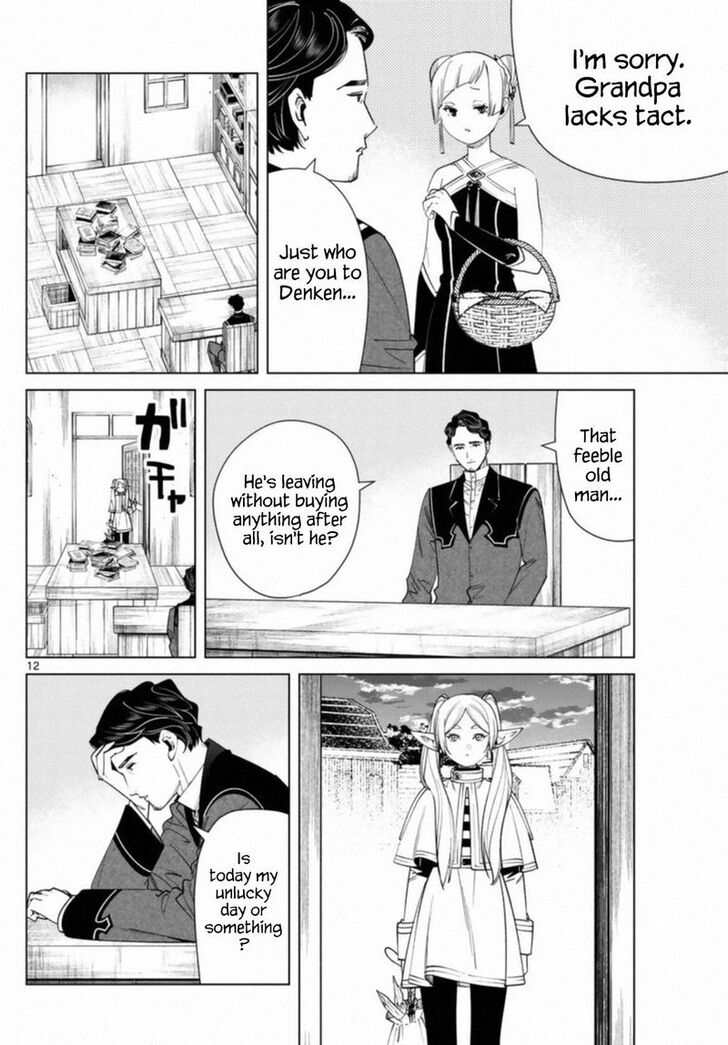 Frieren: Beyond Journey's End Manga Chapter 56 page 12 - Fern's Staff scene
