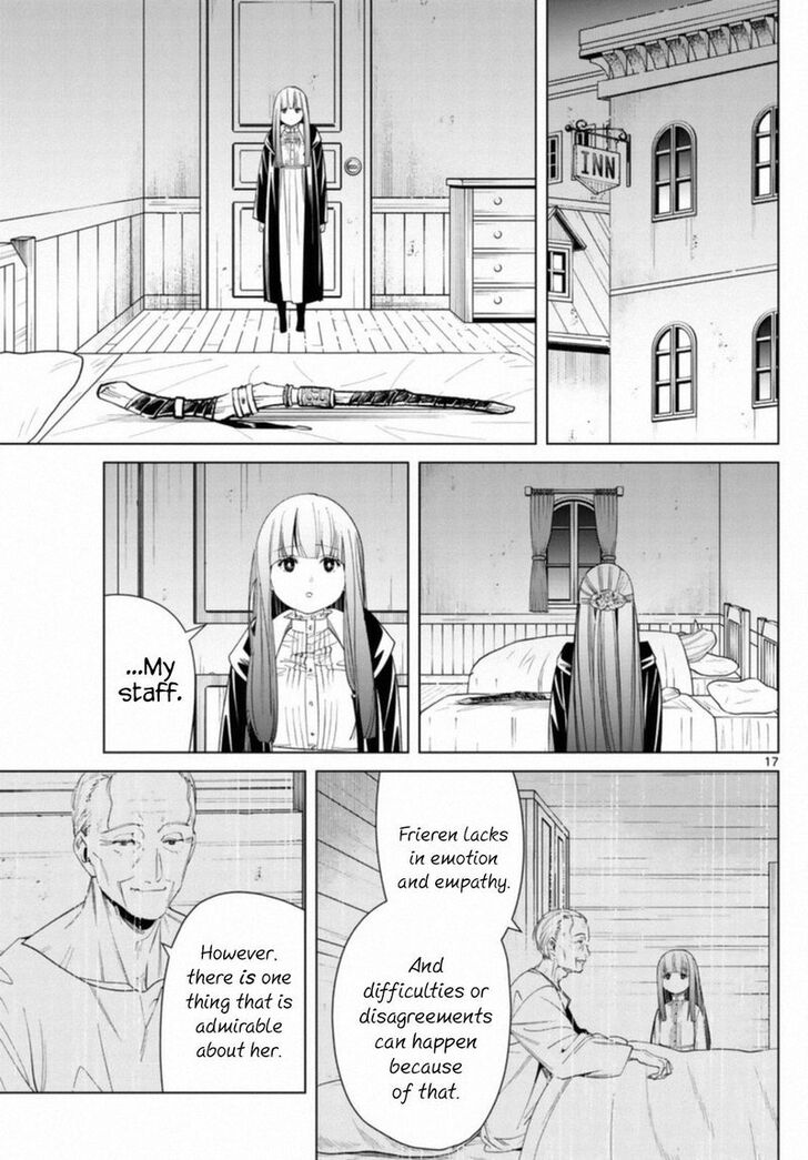 Frieren: Beyond Journey's End Manga Chapter 56 page 17 - Fern's Staff scene