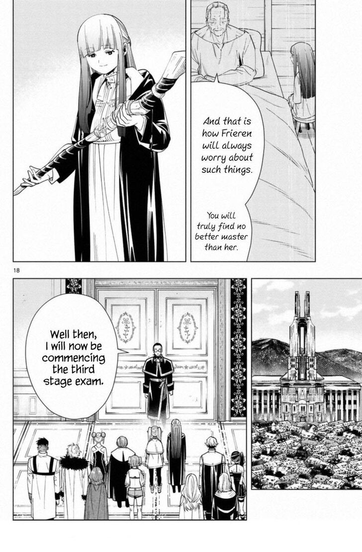Frieren: Beyond Journey's End Manga Chapter 56 page 18 - Fern's Staff scene