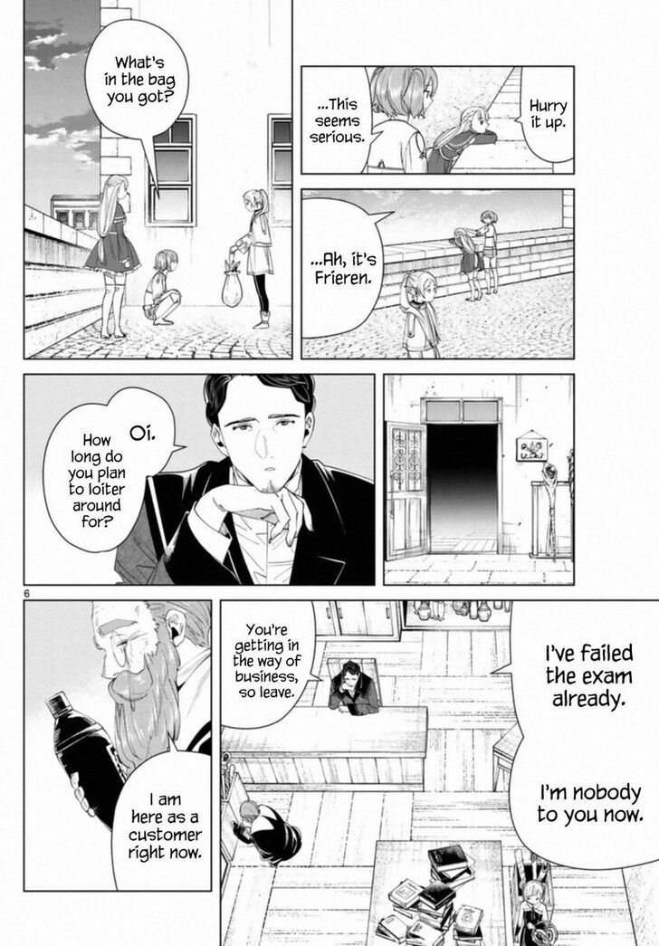 Frieren: Beyond Journey's End Manga Chapter 56 page 6 - Fern's Staff scene