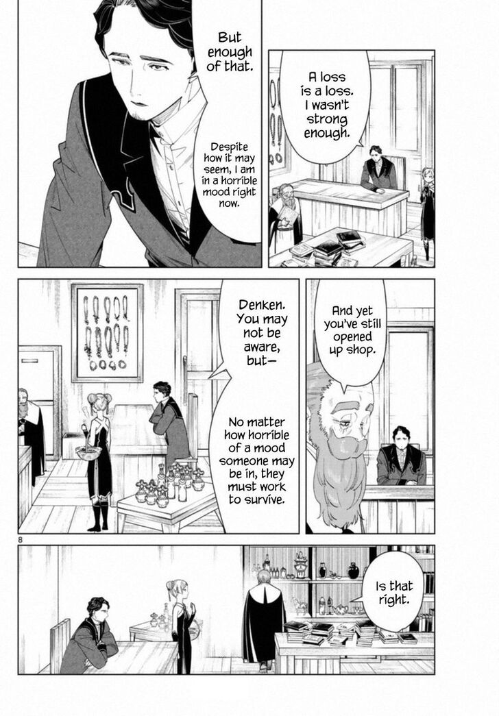 Frieren: Beyond Journey's End Manga Chapter 56 page 8 - Fern's Staff scene