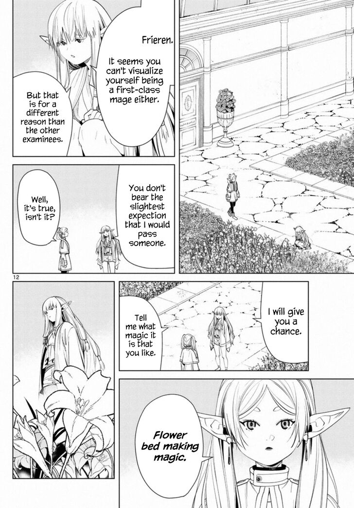Frieren: Beyond Journey's End Manga Chapter 57 page 12 - The Third Exam scene