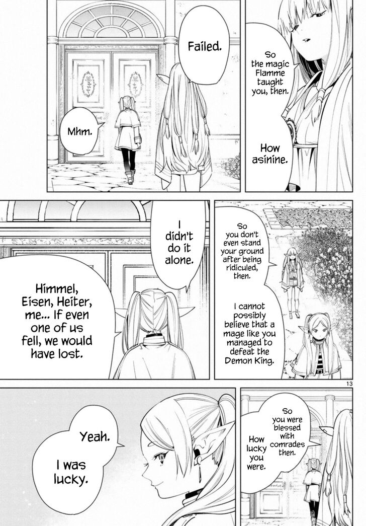 Frieren: Beyond Journey's End Manga Chapter 57 page 13 - The Third Exam scene