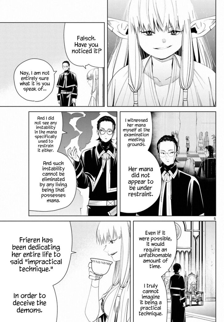 Frieren: Beyond Journey's End Manga Chapter 57 page 5 - The Third Exam scene