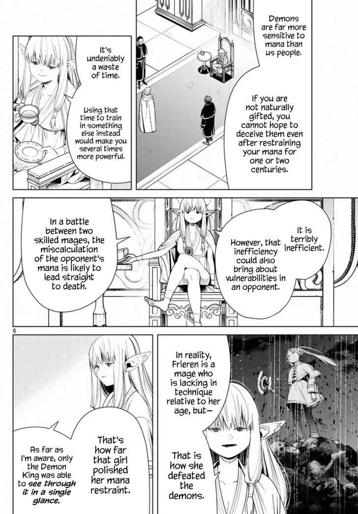 Frieren: Beyond Journey's End Manga Chapter 57 page 6 - The Third Exam scene