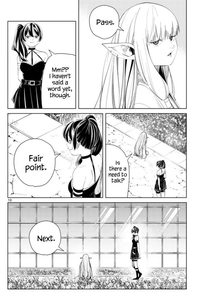 Frieren: Beyond Journey's End Manga Chapter 58 page 10 - Serie's Intuition scene