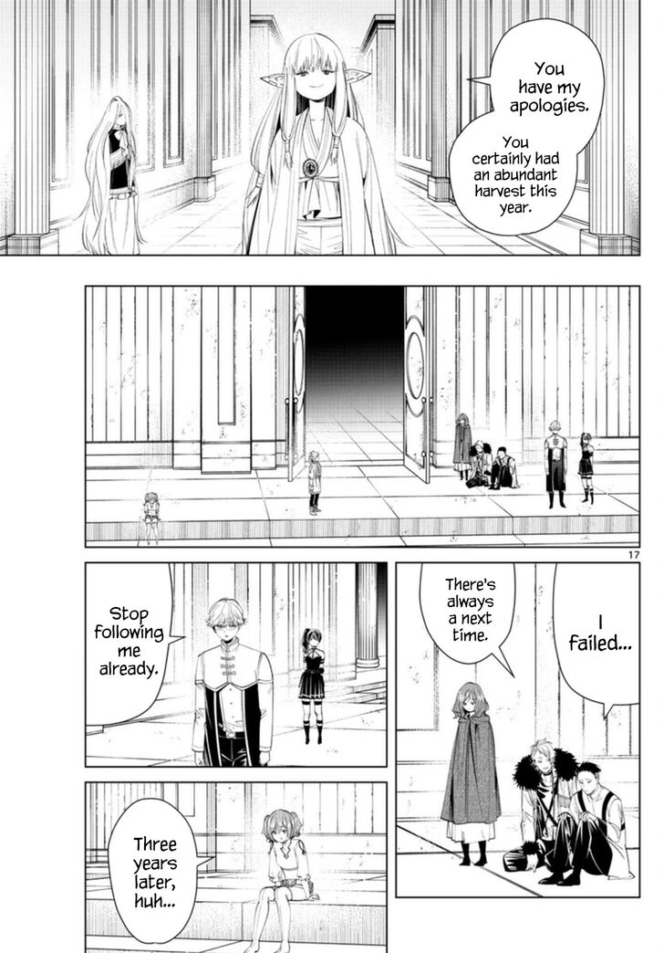 Frieren: Beyond Journey's End Manga Chapter 58 page 17 - Serie's Intuition scene