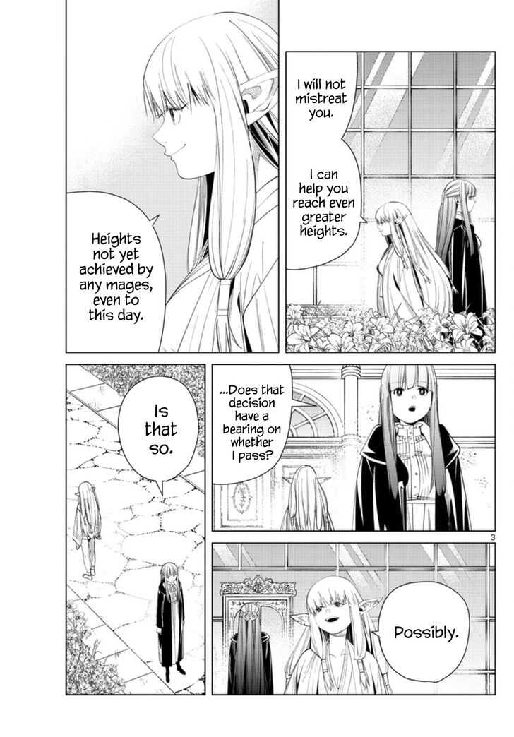 Frieren: Beyond Journey's End Manga Chapter 58 page 3 - Serie's Intuition scene