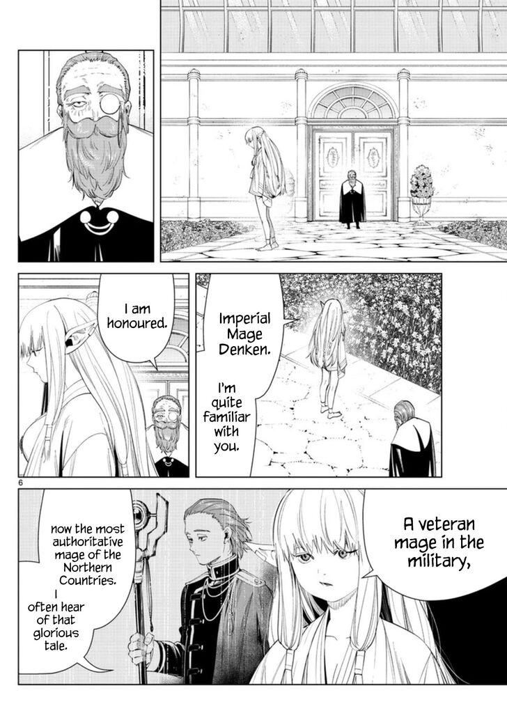 Frieren: Beyond Journey's End Manga Chapter 58 page 6 - Serie's Intuition scene