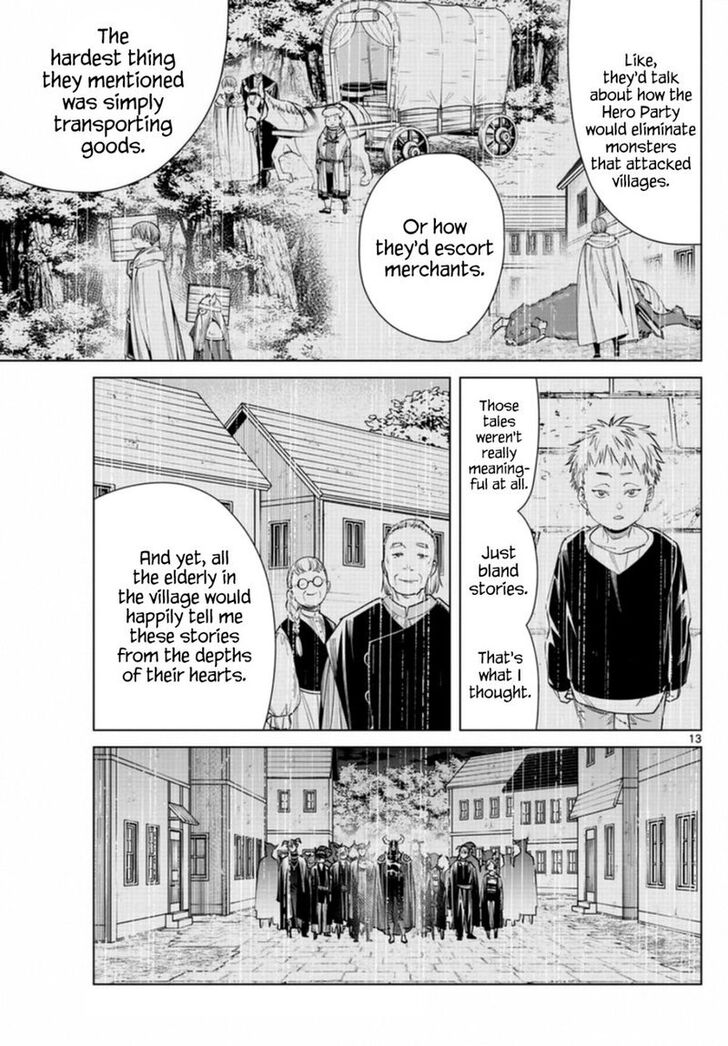 Frieren: Beyond Journey's End Manga Chapter 59 page 13 - With a Little Help scene