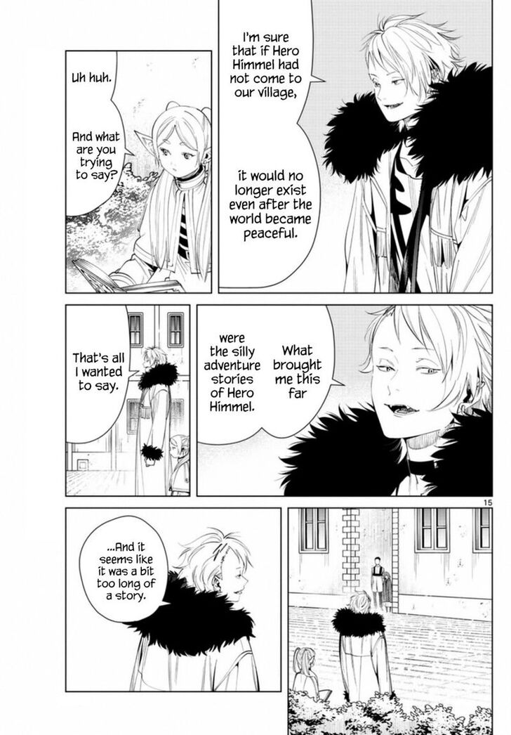 Frieren: Beyond Journey's End Manga Chapter 59 page 15 - With a Little Help scene