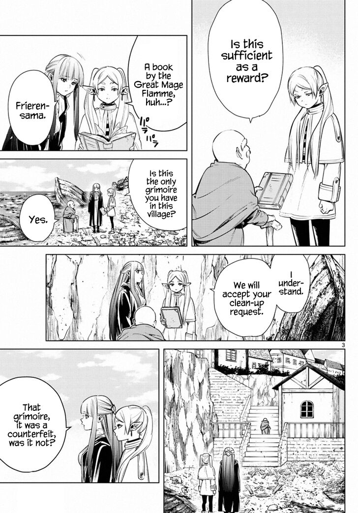Frieren: Beyond Journey's End Manga Chapter 6 page 3 - New Year's Festival scene