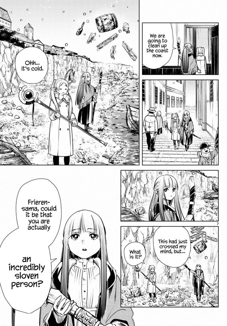 Frieren: Beyond Journey's End Manga Chapter 6 page 7 - New Year's Festival scene