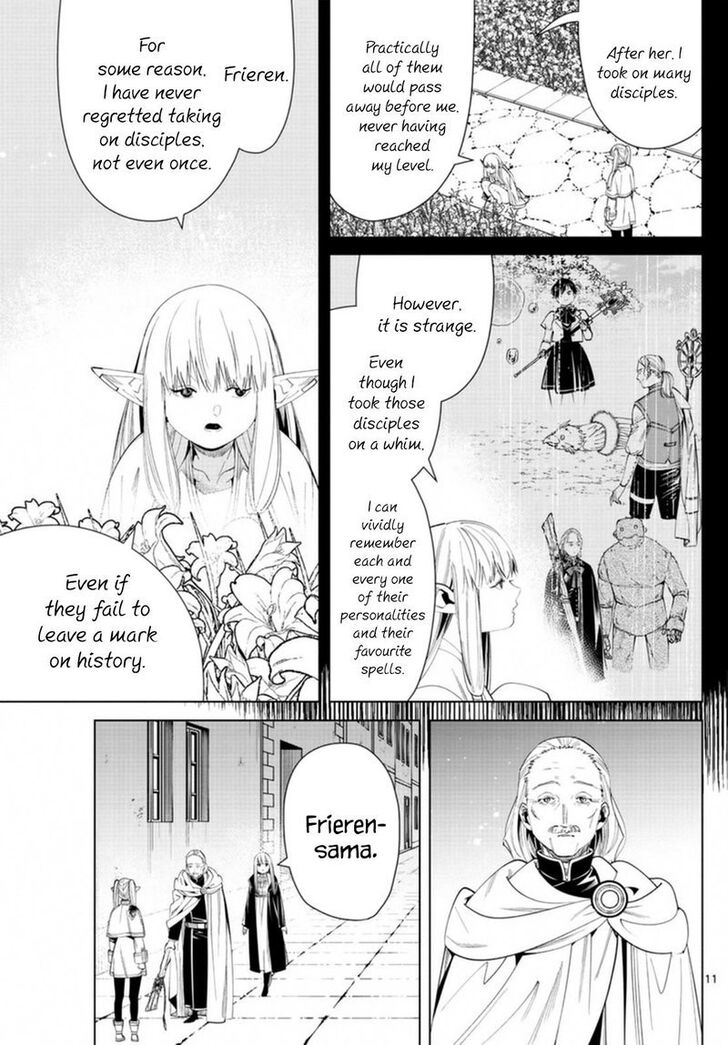 Frieren: Beyond Journey's End Manga Chapter 60 page 11 - Departure and Farewell scene