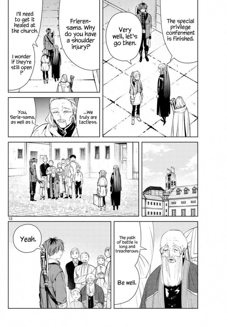 Frieren: Beyond Journey's End Manga Chapter 60 page 12 - Departure and Farewell scene