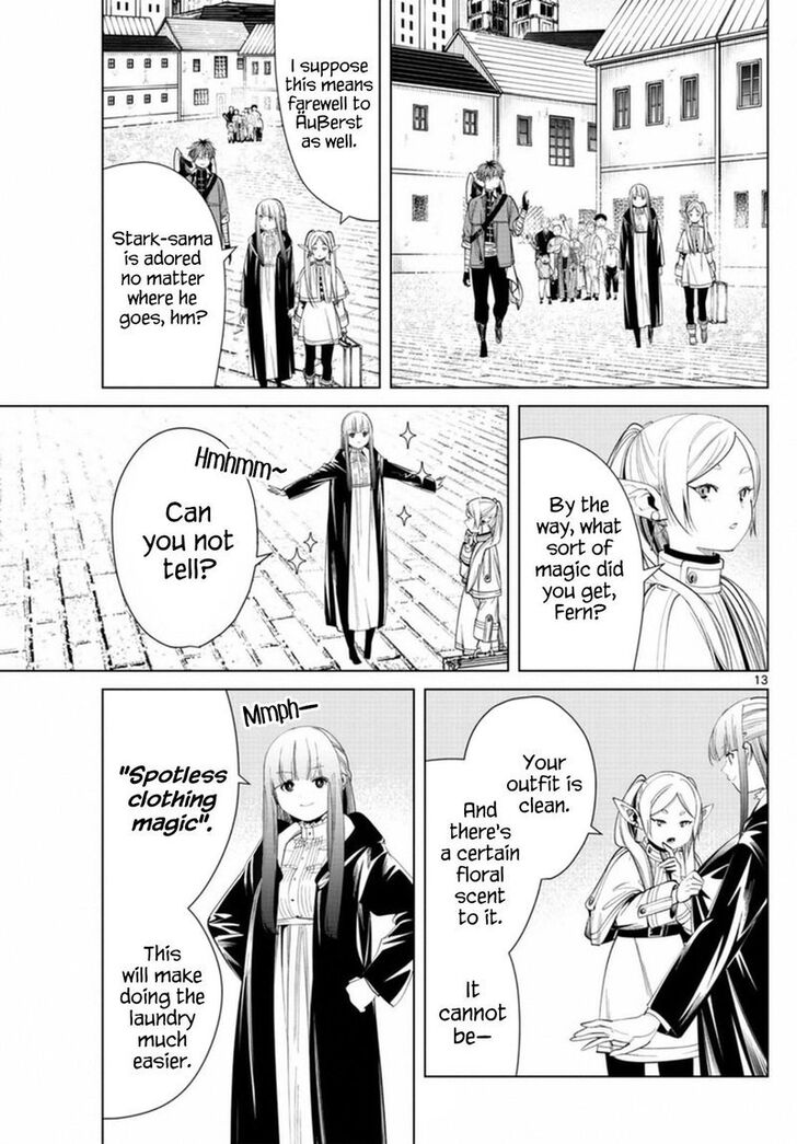 Frieren: Beyond Journey's End Manga Chapter 60 page 13 - Departure and Farewell scene