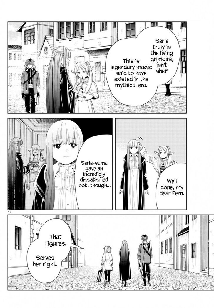 Frieren: Beyond Journey's End Manga Chapter 60 page 14 - Departure and Farewell scene