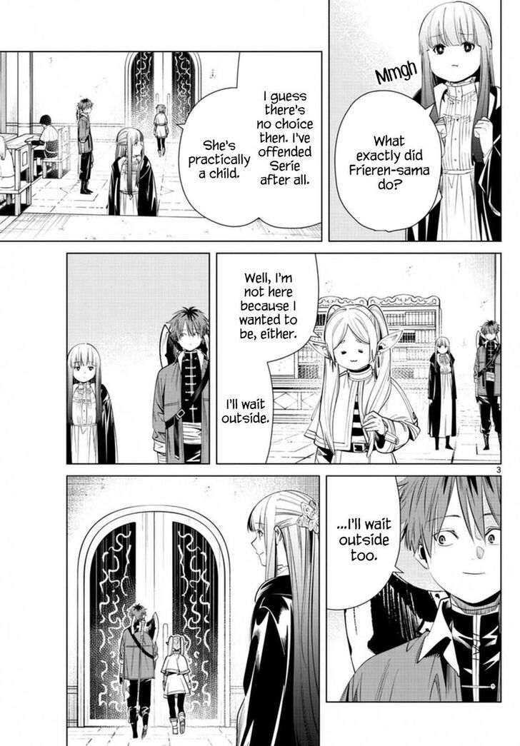 Frieren: Beyond Journey's End Manga Chapter 60 page 3 - Departure and Farewell scene