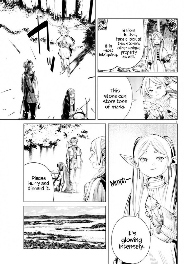 Frieren: Beyond Journey's End Manga Chapter 61 page 5 - Magic-Nullifying Crystal scene